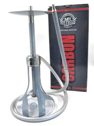 Narghilea Mr.Ed's Big Boss Carbon (silver)