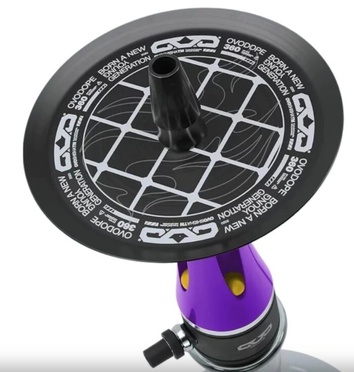 NARGHILEA OVO DOPE 360 NEO PURPLE BRYANT - imagine 2