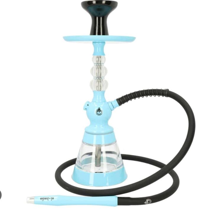 Narghilea El Badia Celeste Blue - imagine 4