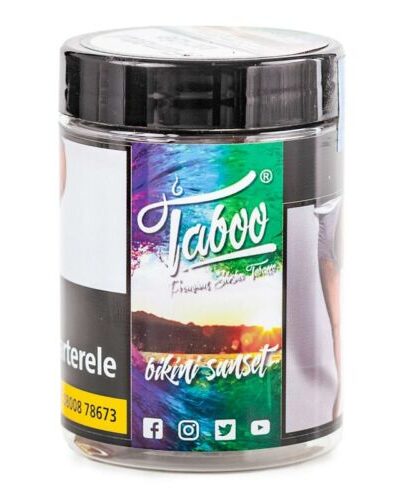 Tutun Narghilea Taboo Bikini Sunset - Pepene Galben + Guma De Mestecat 50gr