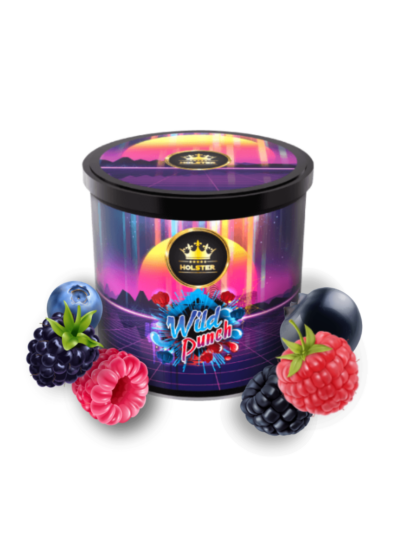 Tutun Narghilea Holster Wild Punch 200g - Fructe de pădure