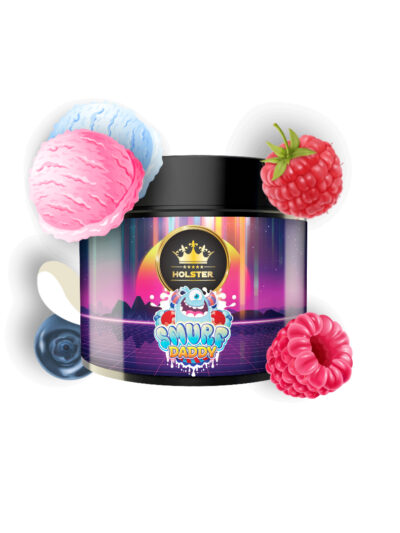 Tutun Narghilea Holster Smurf Daddy 50g - Iaurt, Mure, Fructe de pădure