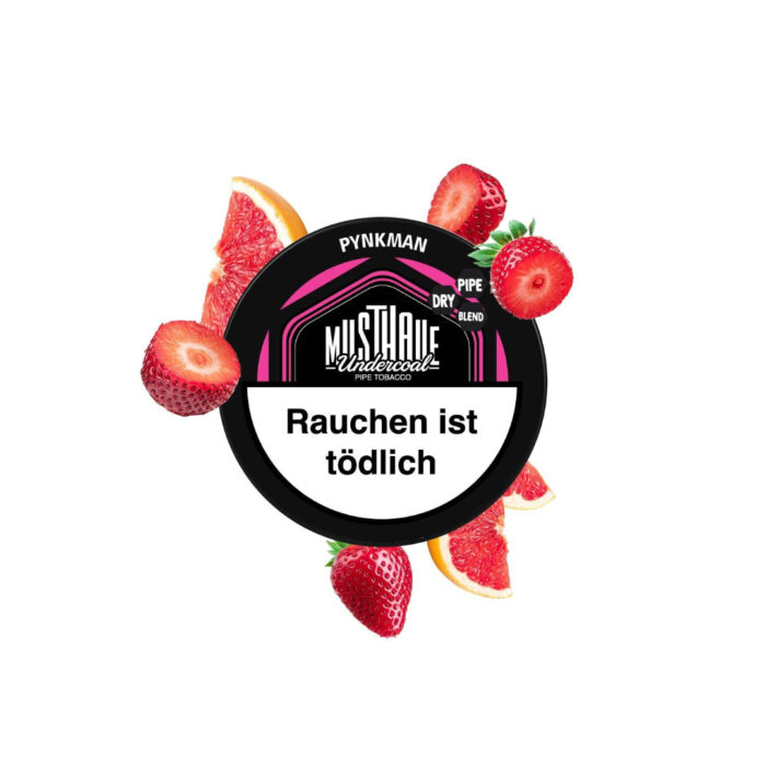 Tutun Narghilea Musth PYNKMAN 125g - Grapefruit, Zmeura,Capsuni